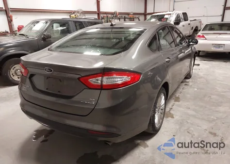 2013 Ford Fusion Hybrid Se из США, поврежденный, VIN 3FA6P0LU1DR325708